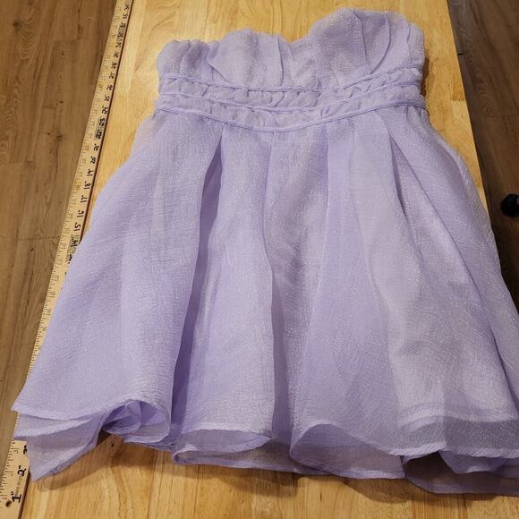 Altar'd State Purple Lavender Mini Sleeveless Prom Homecoming Dance *sz XL* - Picture 2 of 11